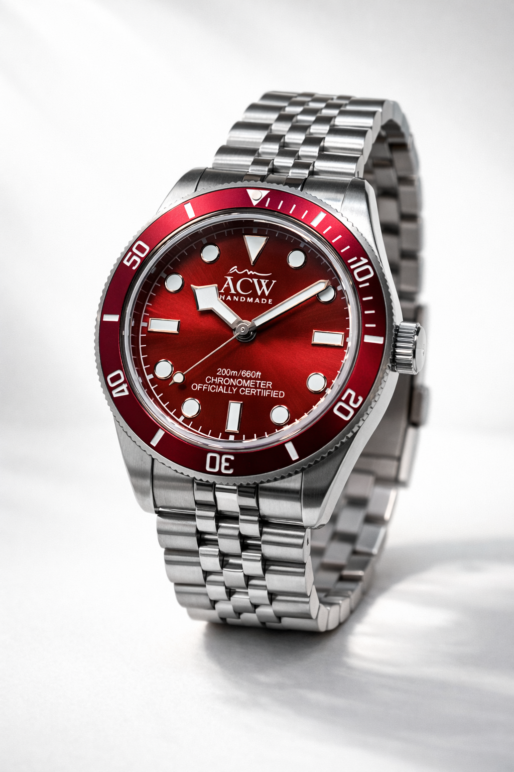 ACW Crimson Diver 39mm